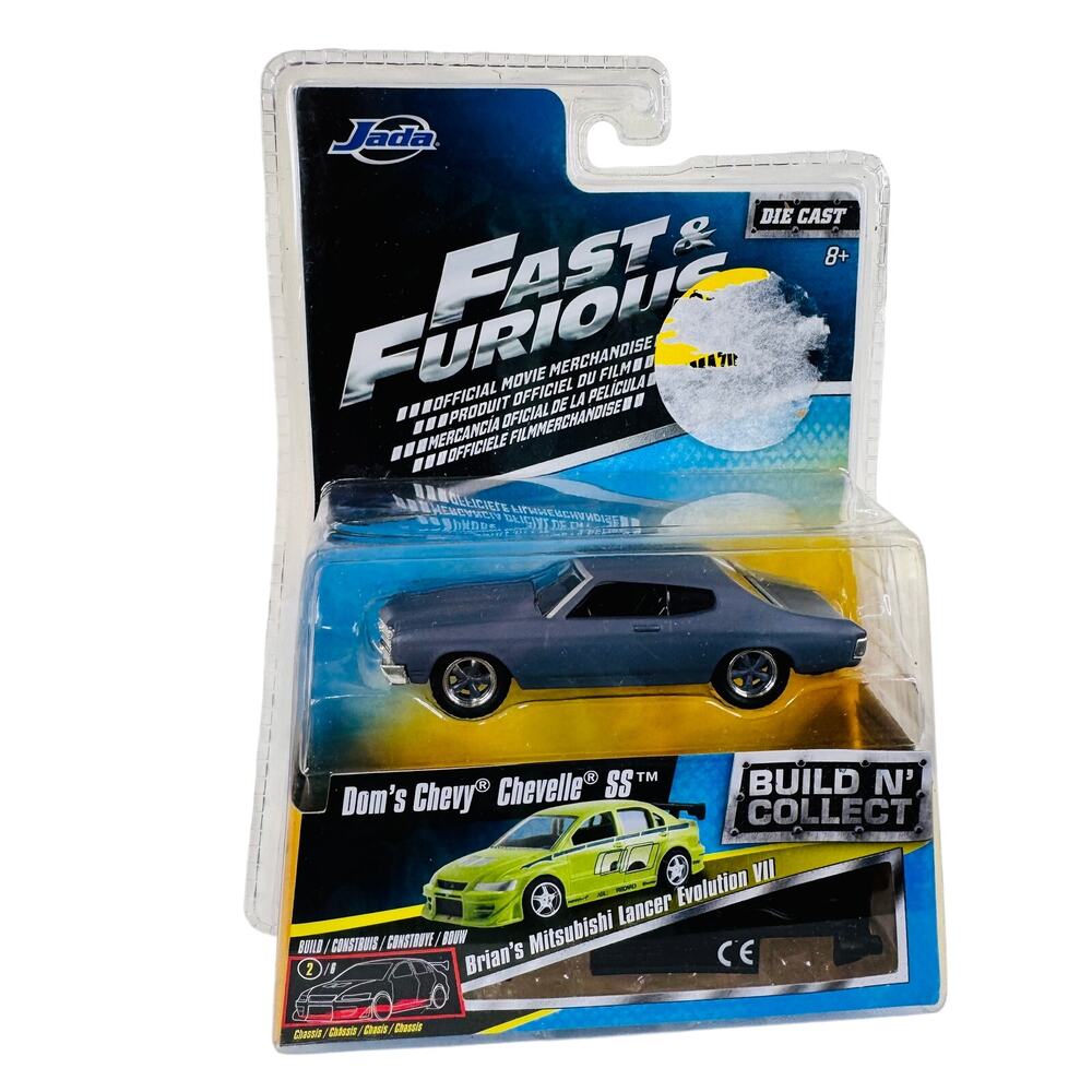 Jada Fast‎ & Furious Build N' Collect Brian's Mitsubishi: Doms Chevy Chevelle SS